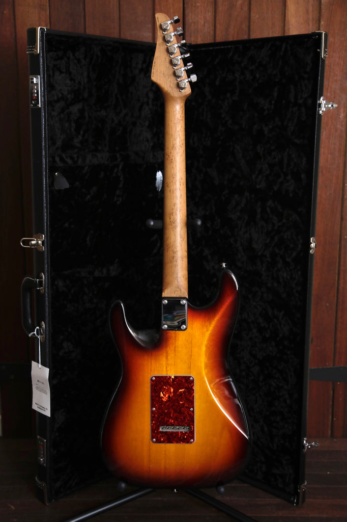 Suhr Classic S Paulownia HSS 3-tone Sunburst Electric Guitar