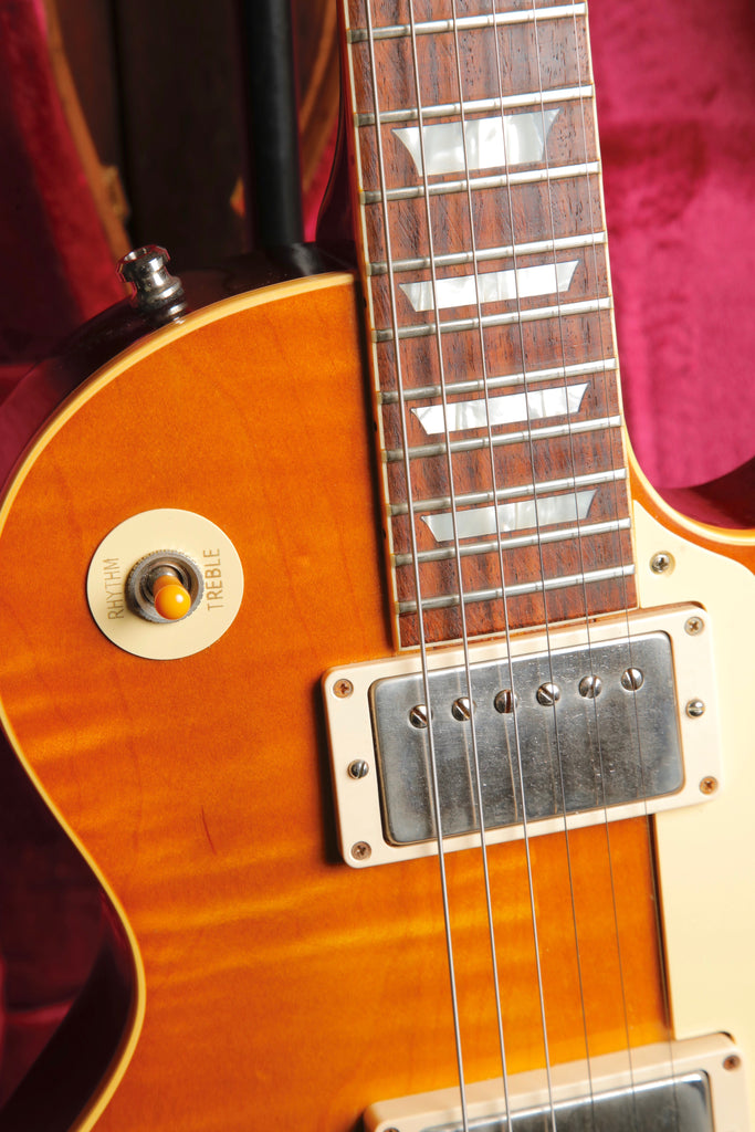 Gibson Custom 1958 Les Paul Standard Dirty Lemon Electric Guitar 2017 Pre-Owned