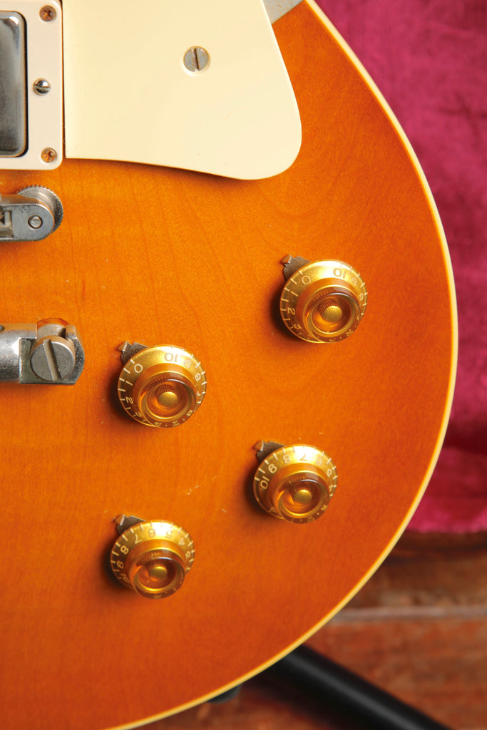 Gibson Custom 1958 Les Paul Standard Dirty Lemon Electric Guitar 2017 Pre-Owned
