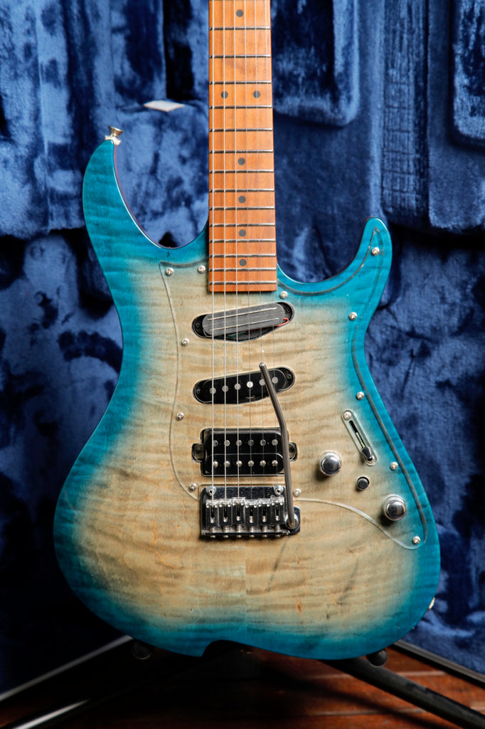 Vola OZ RV TNC Aqua Burst Gloss Electric Guitar MIJ Pre-Owned