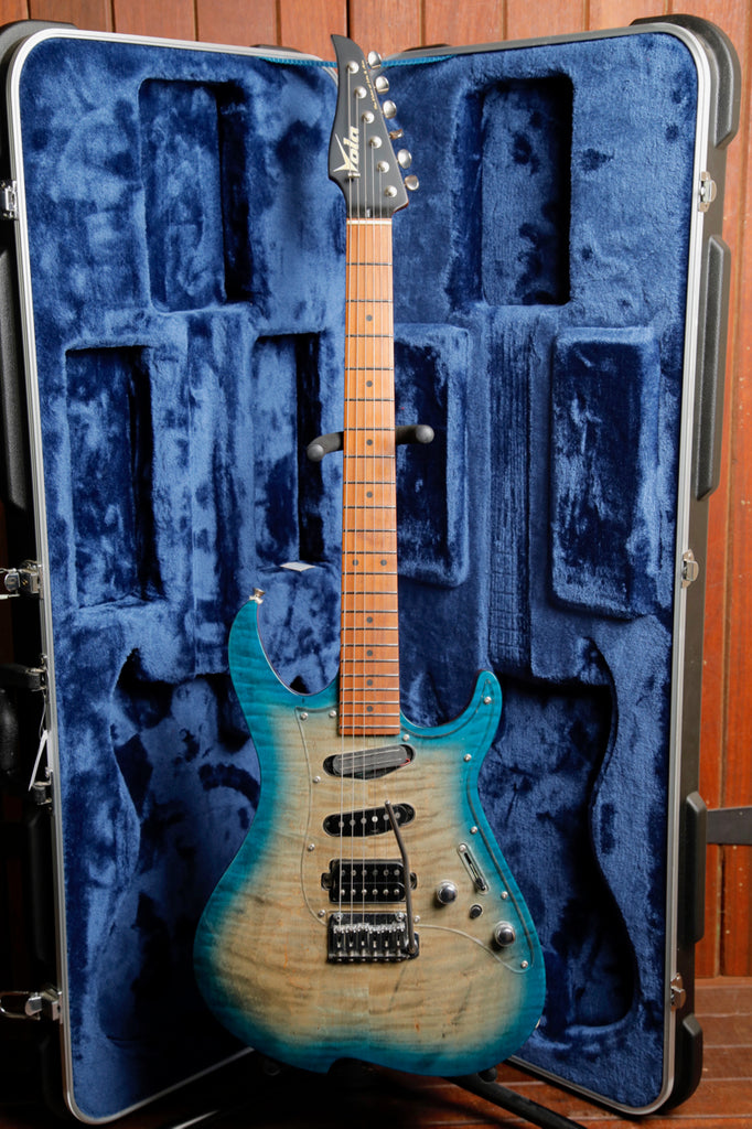 Vola OZ RV TNC Aqua Burst Gloss Electric Guitar MIJ Pre-Owned