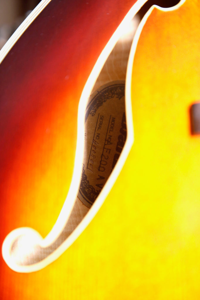 Ibanez Artstar AF200AV Antique Violin Sunburst Hollowbody Electric Guitar MIJ 2000 Pre-Owned