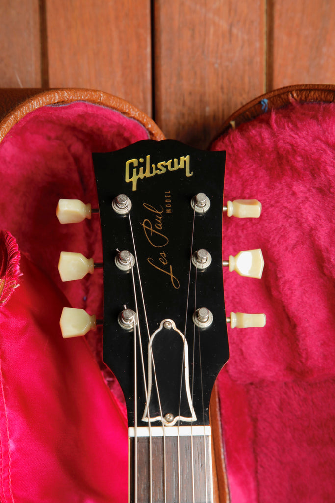 Gibson Custom 1958 Les Paul Standard Lemon Burst Electric Guitar 2002 Pre-Owned