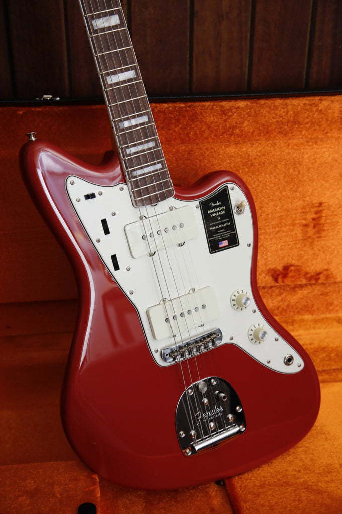 Fender American Vintage II 1966 Jazzmaster Dakota Red Electric Guitar