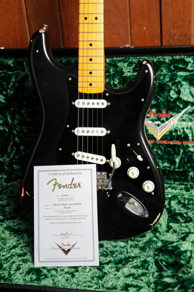 Fender Custom Shop David Gilmour Stratocaster Relic Electric Guitar Pre-Owned