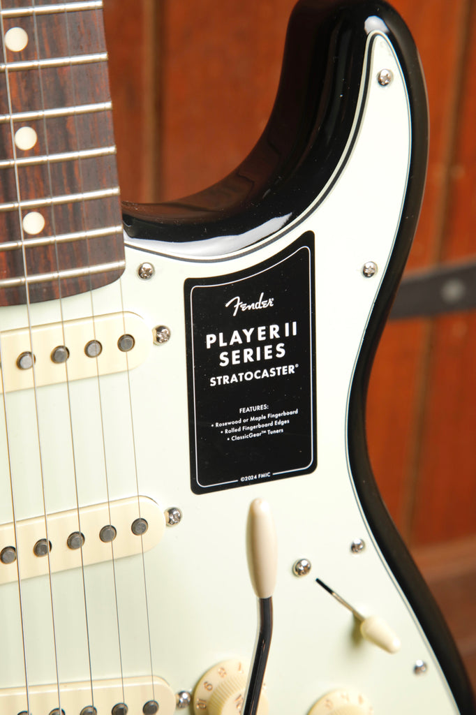 Fender Limited Edition Player II Stratocaster Black Electric Guitar