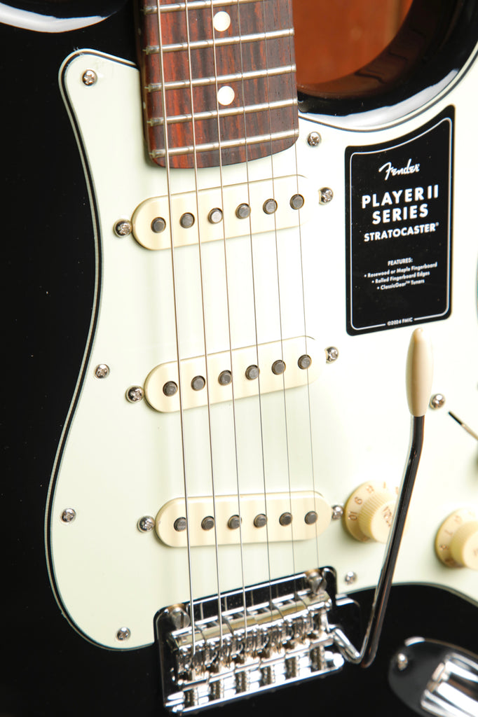 Fender Limited Edition Player II Stratocaster Black Electric Guitar