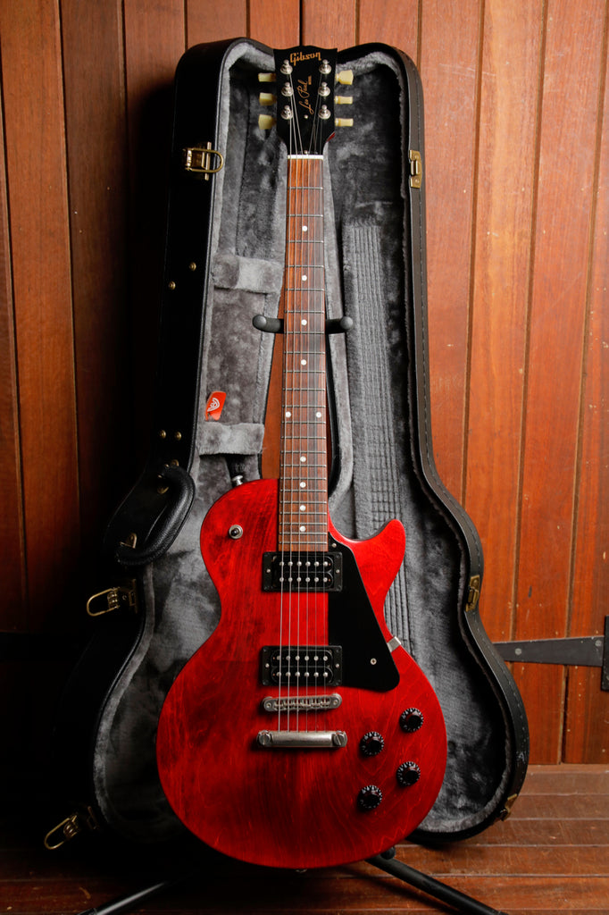 Gibson Les Paul Faded T Worn Cherry Electric Guitar 2017 Pre-Owned