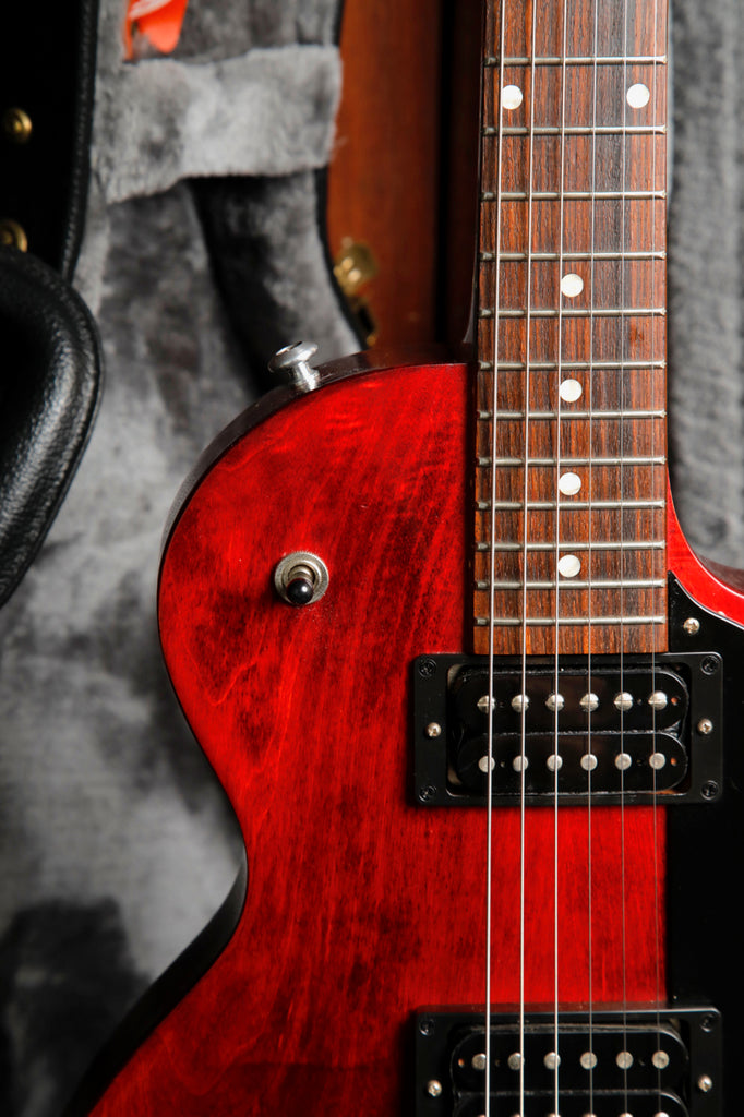 Gibson Les Paul Faded T Worn Cherry Electric Guitar 2017 Pre-Owned