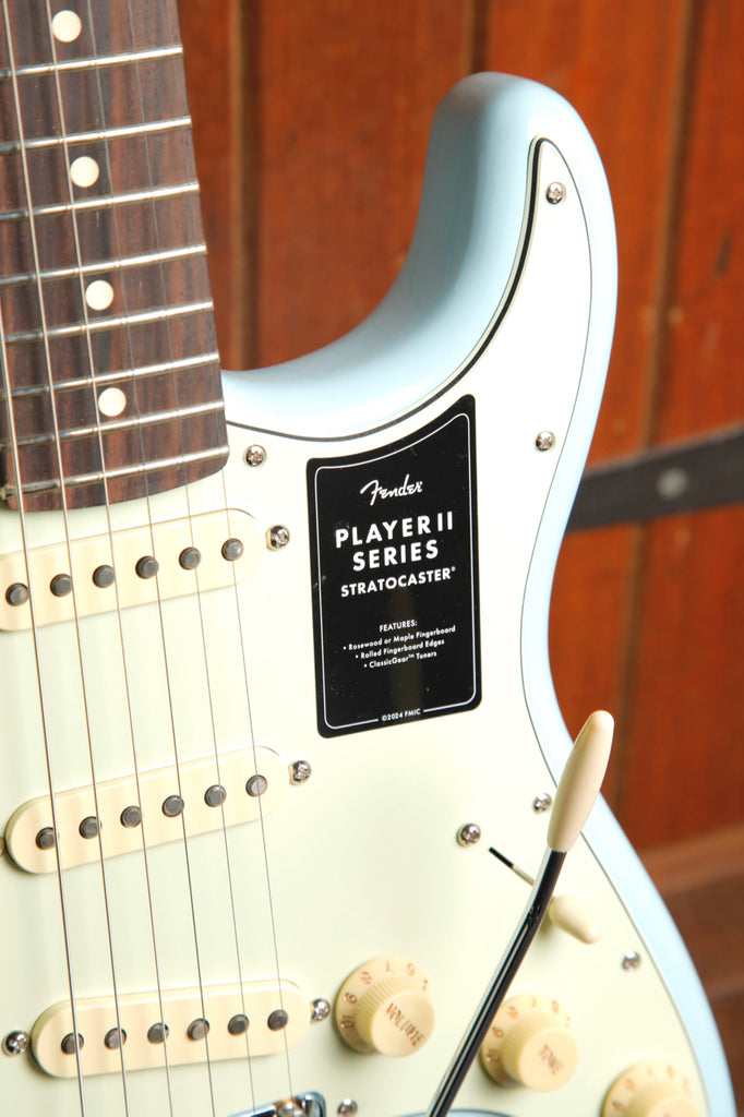 Fender Limited Edition Player II Stratocaster Sonic Blue Electric Guitar