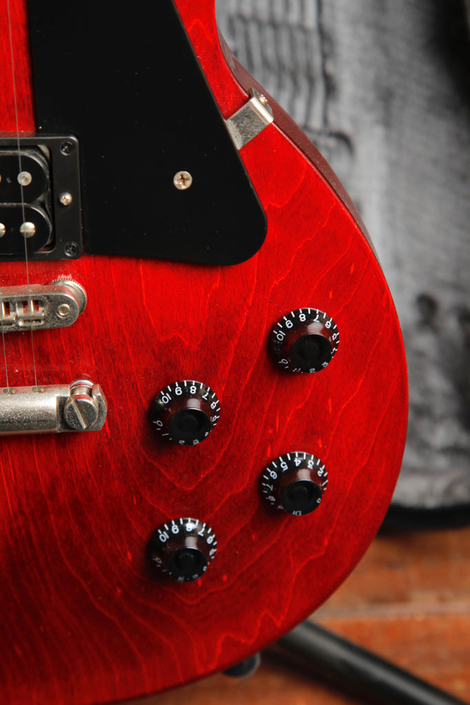 Gibson Les Paul Faded T Worn Cherry Electric Guitar 2017 Pre-Owned