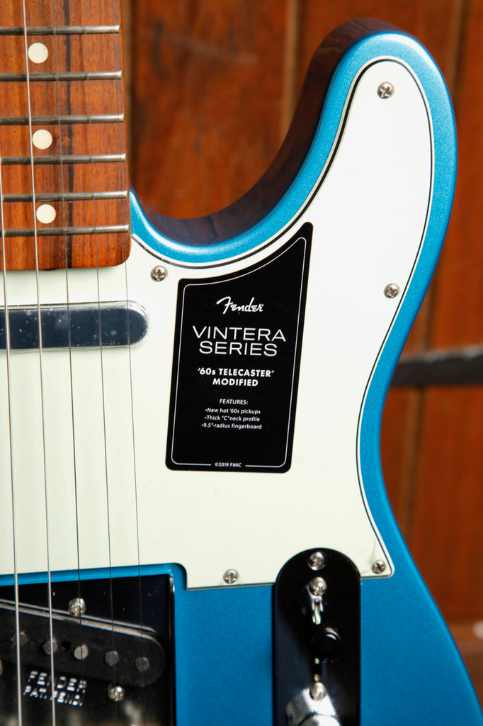Fender Vintera 60's Telecaster Modified Lake Placid Blue Pre-Owned