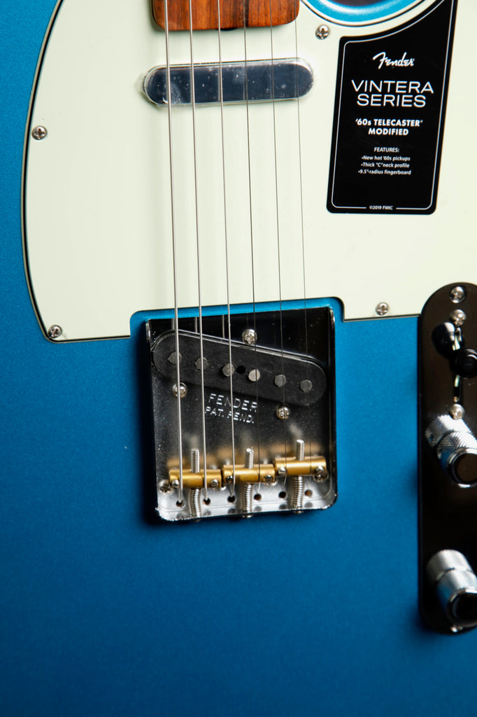 Fender Vintera 60's Telecaster Modified Lake Placid Blue Pre-Owned