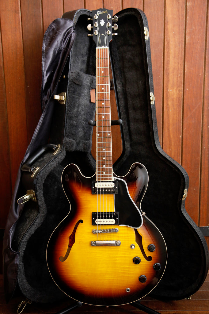 Gibson Custom ES-335 Sunburst Semi-Hollow Electric Guitar 2011 Pre-Owned