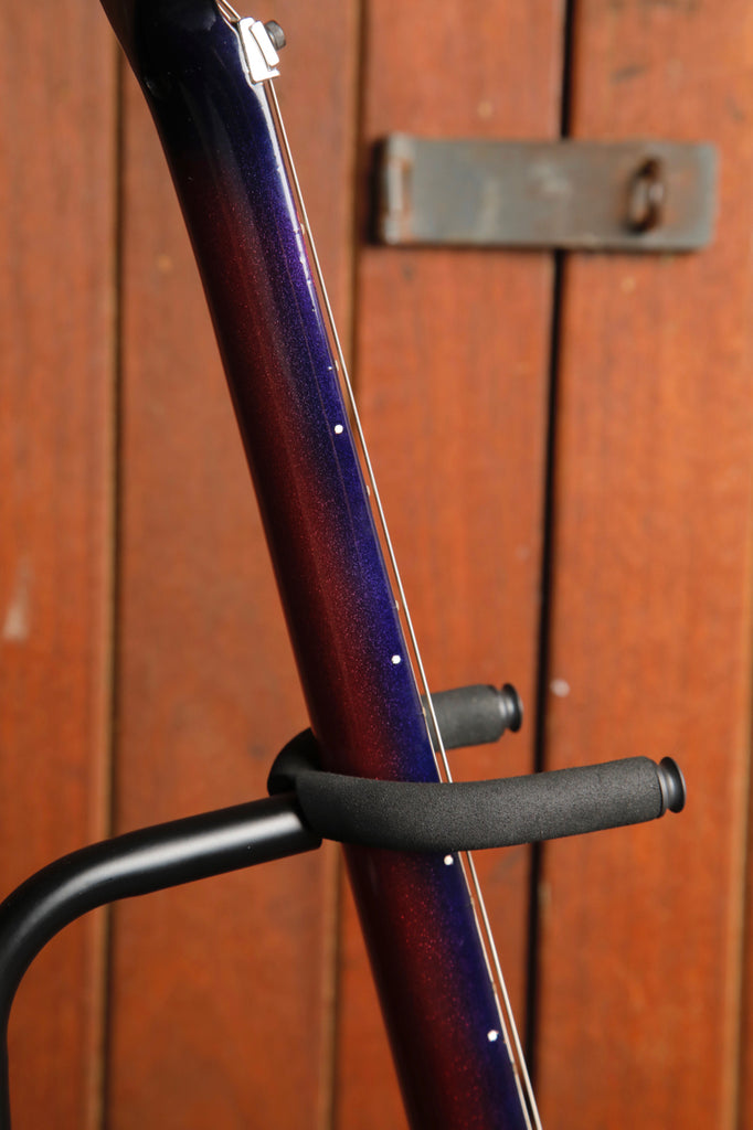 Fernandes FST-65 Purple Sparkle Burst Electric Guitar 1980s MIJ Pre-Owned