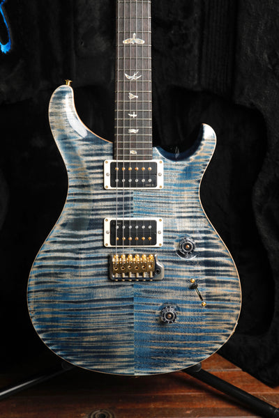 PRS Custom 24-08 10-Top, Pattern Thin, Faded Whale Blue Electric Guitar