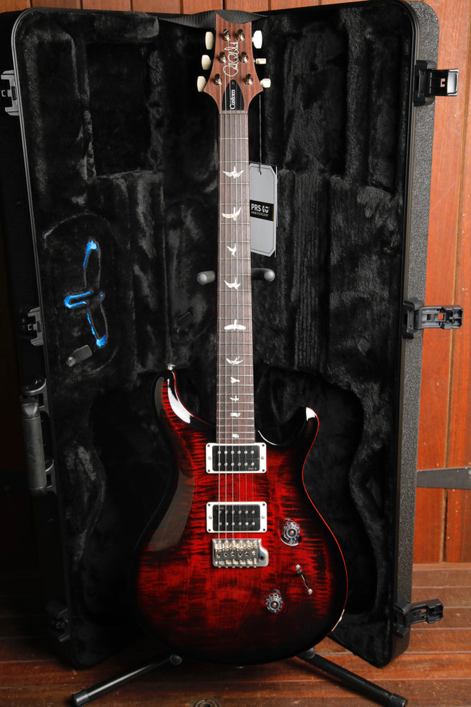 PRS Custom 24 Fire Smokeburst Electric Guitar