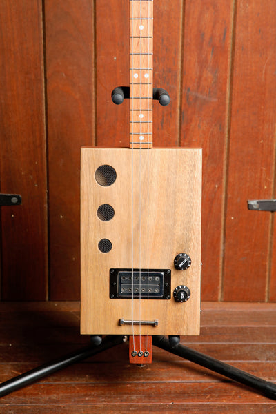 Fletch 3-String Cigar Box Guitar Made in Perth