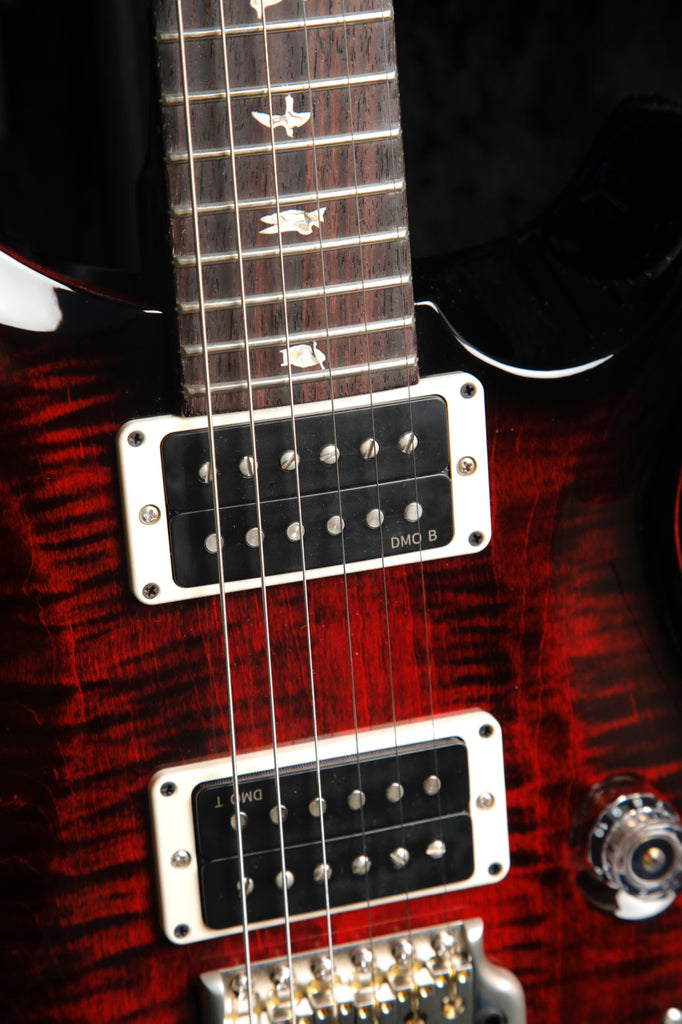 PRS Custom 24 Fire Smokeburst Electric Guitar