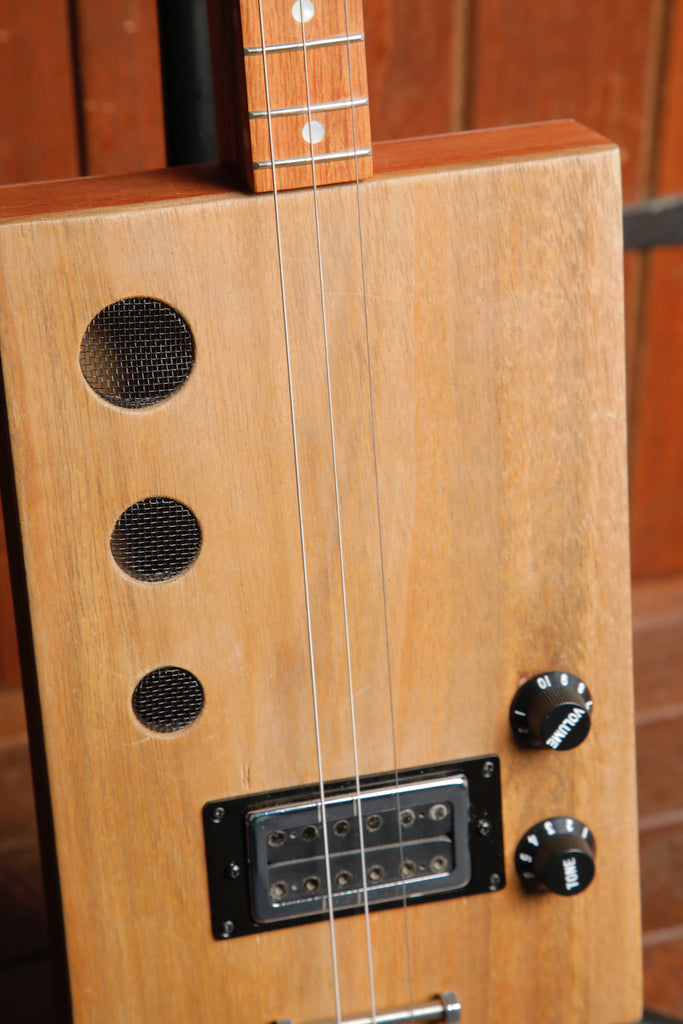 Fletch 3-String Cigar Box Guitar Made in Perth