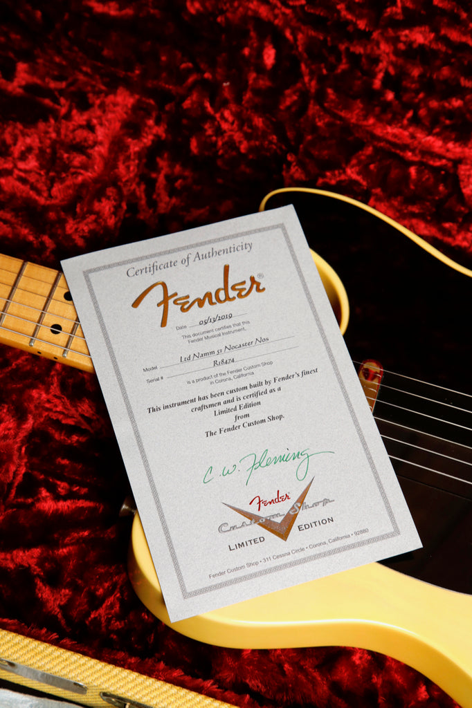 Fender Custom Shop LTD NAMM '51 Nocaster NOS Faded Nocaster Blonde 2019 Pre-Owned