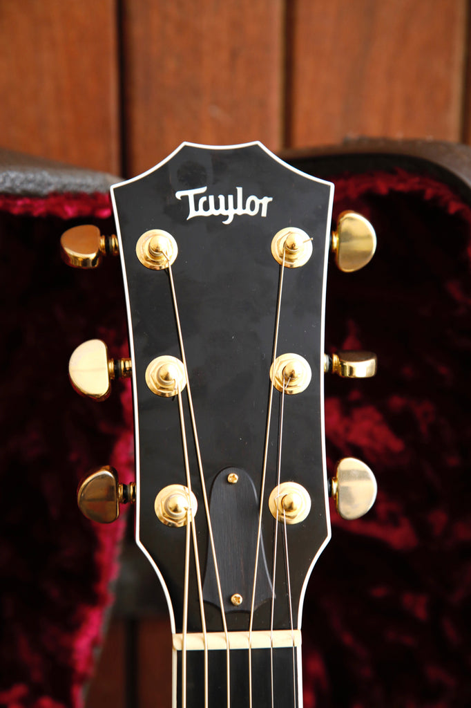 Taylor 612CE Spruce/Maple Black Acoustic-Electric Guitar 2000 Pre-Owned