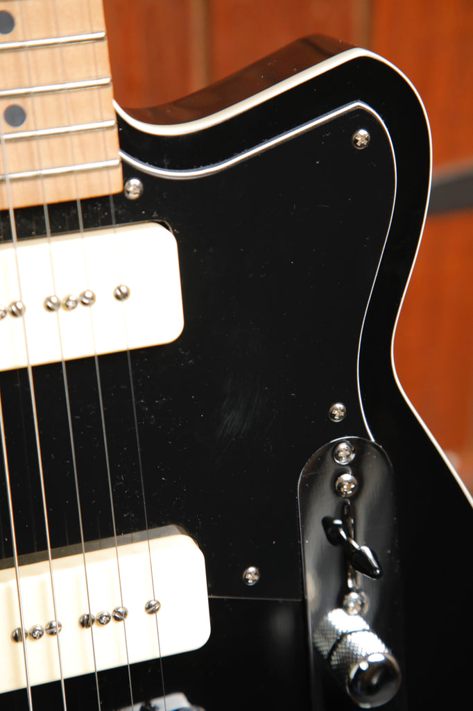 Reverend Charger 290 Midnight Black Electric Guitar Pre-Owned