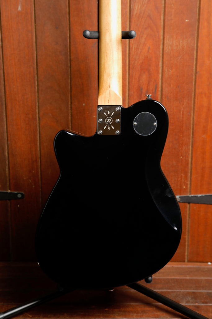 Reverend Charger 290 Midnight Black Electric Guitar Pre-Owned