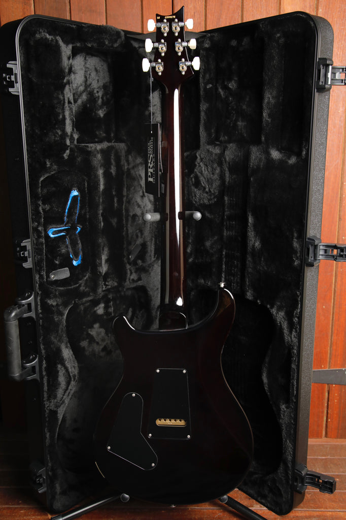 PRS Custom 24, Pattern Thin, Black Gold Burst Electric Guitar