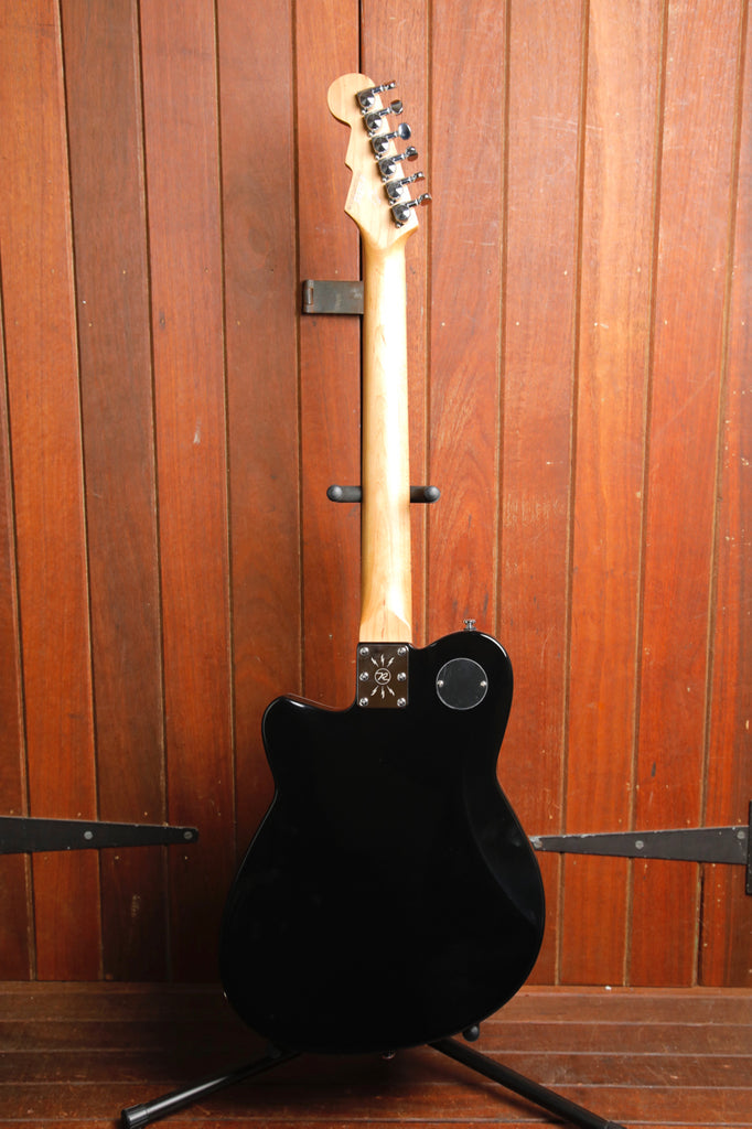 Reverend Charger 290 Midnight Black Electric Guitar Pre-Owned
