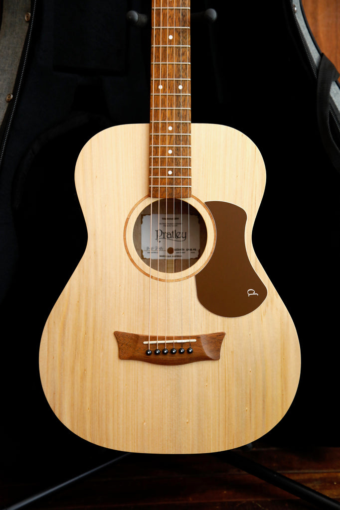 Pratley Entertainer Mini-OM All Solid Bunya Maple Acoustic-Electric Guitar