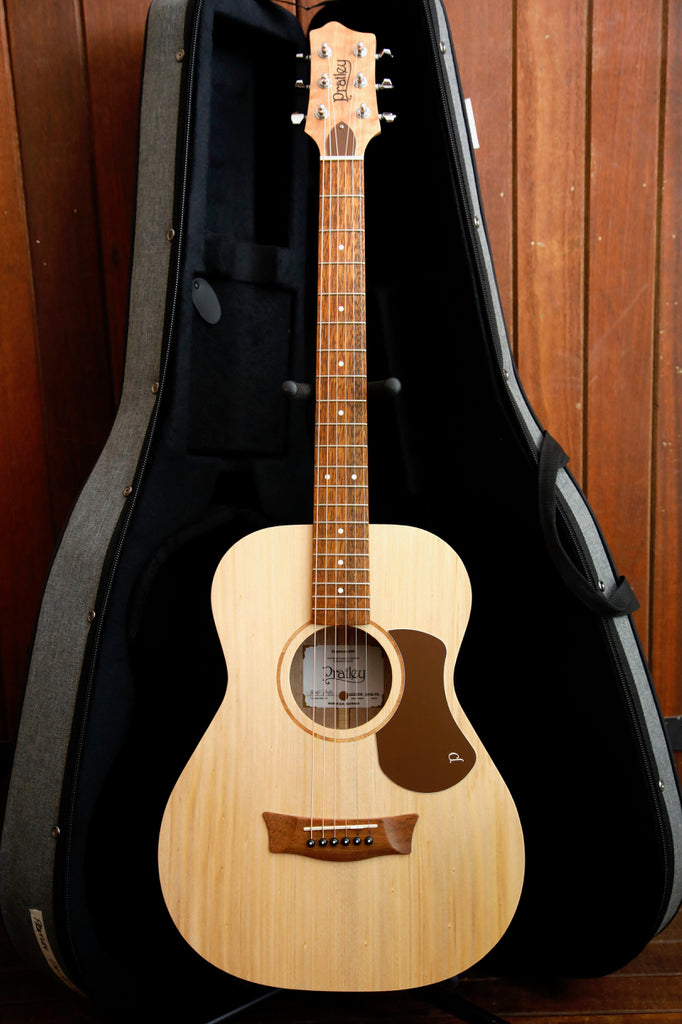 Pratley Entertainer Mini-OM All Solid Bunya Maple Acoustic-Electric Guitar