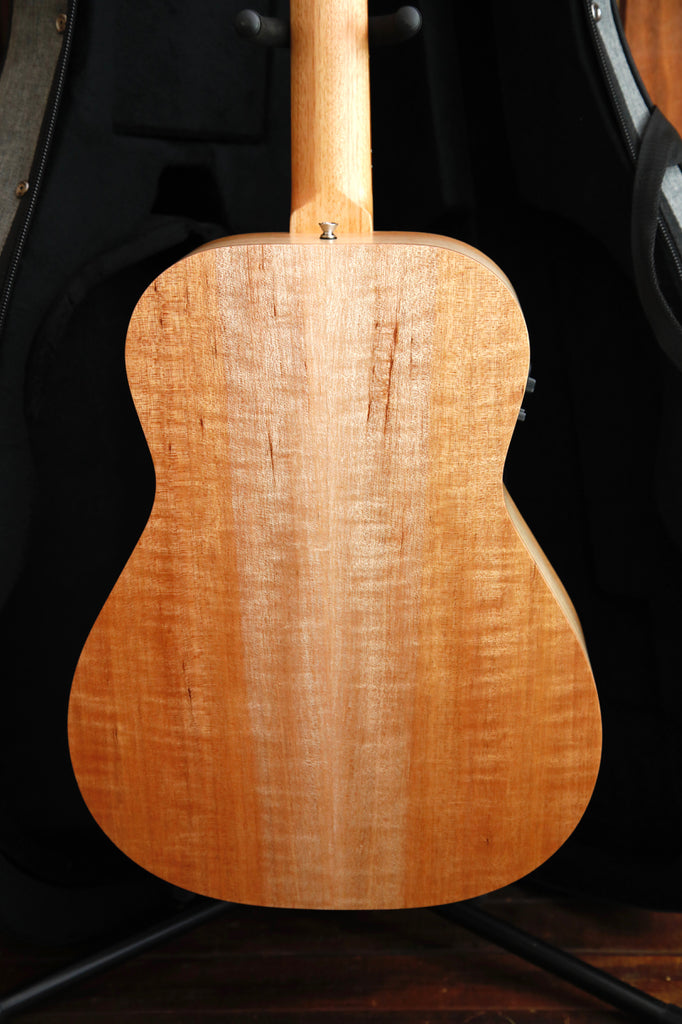 Pratley Entertainer Mini-OM All Solid Bunya Maple Acoustic-Electric Guitar