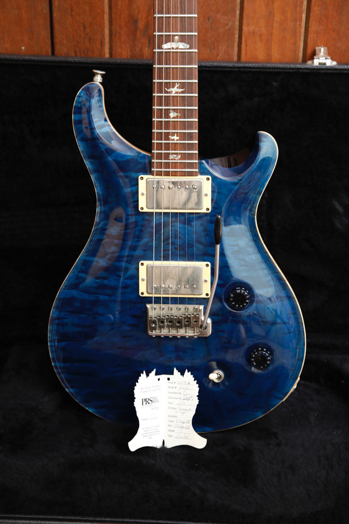 PRS Paul Reed Smith Custom 22 10-Top Whale Blue Electric Guitar 2007 Pre-Owned