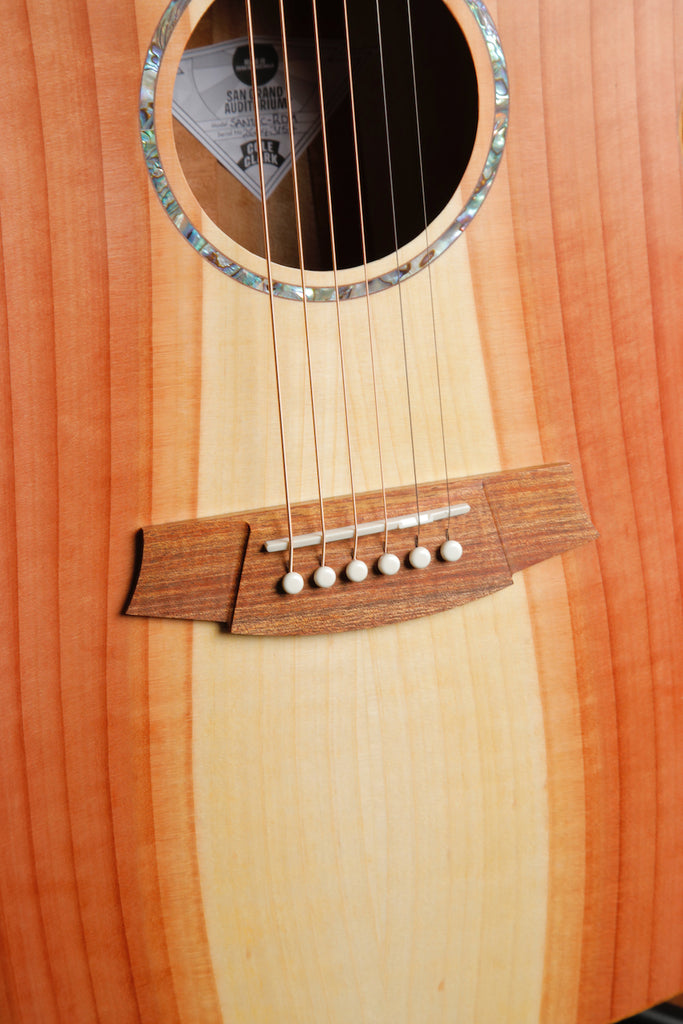 Cole Clark Studio SAN1EC-RDM Redwood/Maple Acoustic-Electric Guitar