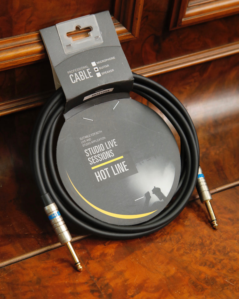 Hot Line Professional Guitar Cable HOT10SS 10ft/3M Straight/Straight