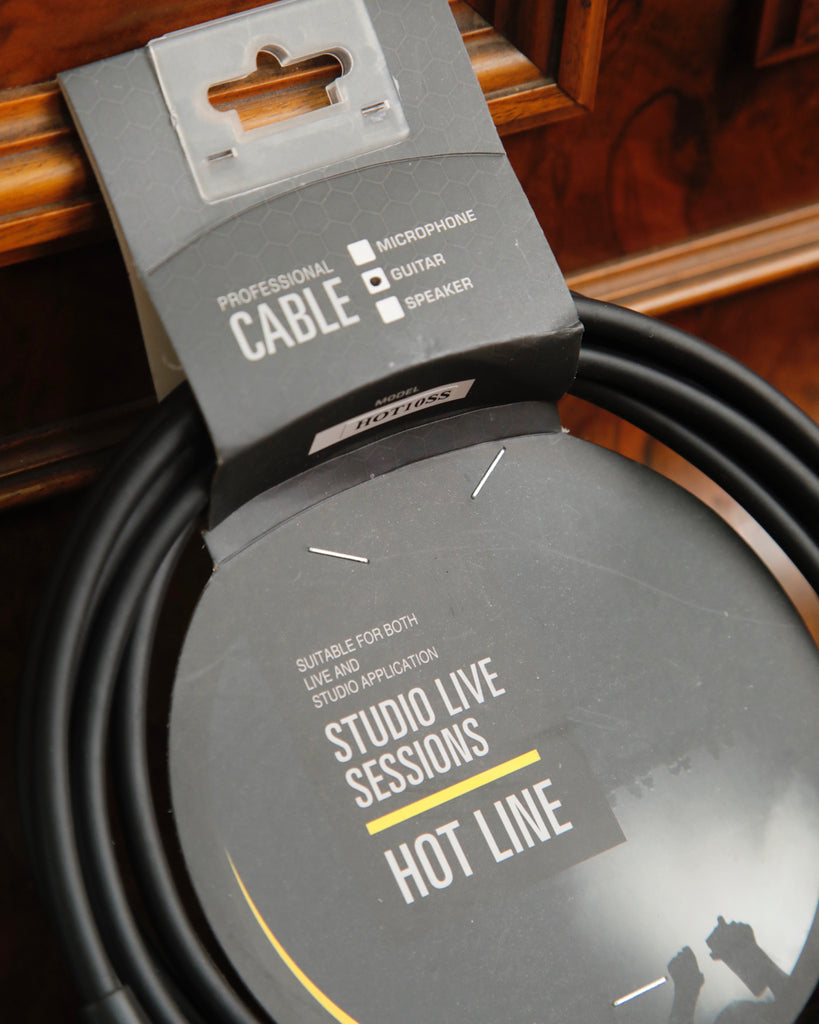 Hot Line Professional Guitar Cable HOT10SS 10ft/3M Straight/Straight