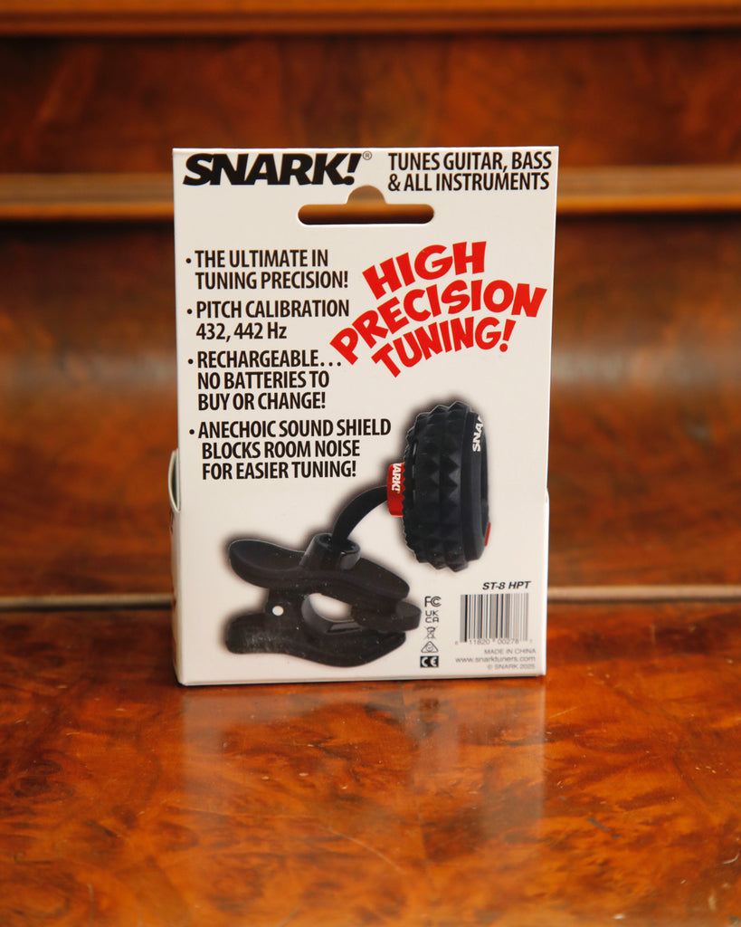 SNARK ST8HPT Rechargeable Clip-On All Instrument Tuner Black