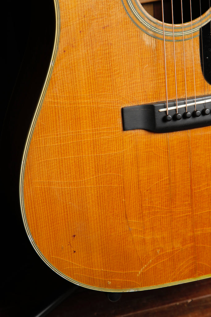 Martin D-28 1971 Vintage Dreadnought Acoustic-Electric Guitar Pre-Owned