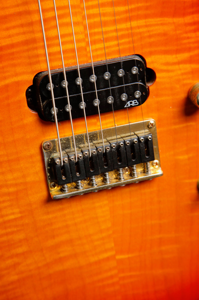Carvin DC727 Sunburst 7-String Electric Guitar Made In USA Pre-Owned