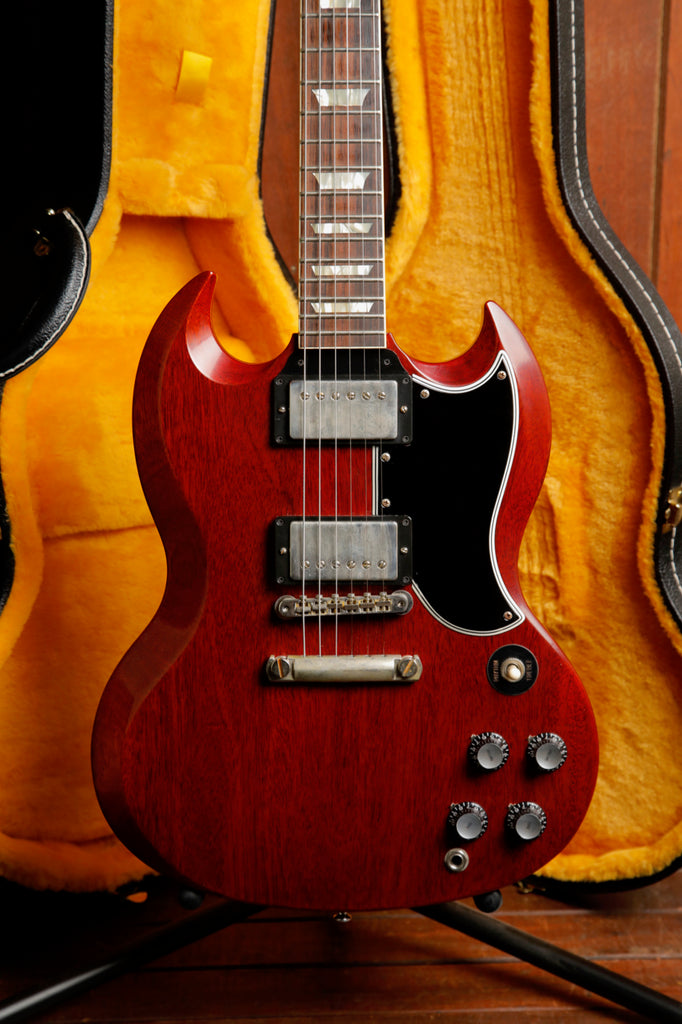 Gibson Custom 1961 SG Standard Stop Bar VOS Cherry Red Electric Guitar 2022 Pre-Owned
