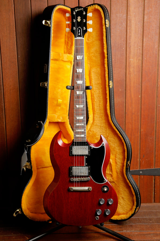Gibson Custom 1961 SG Standard Stop Bar VOS Cherry Red Electric Guitar 2022 Pre-Owned