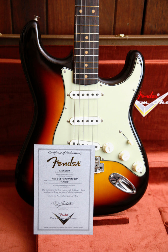 Fender Custom Shop 1959 Stratocaster Limited Edition NOS Chocolate Sunburst