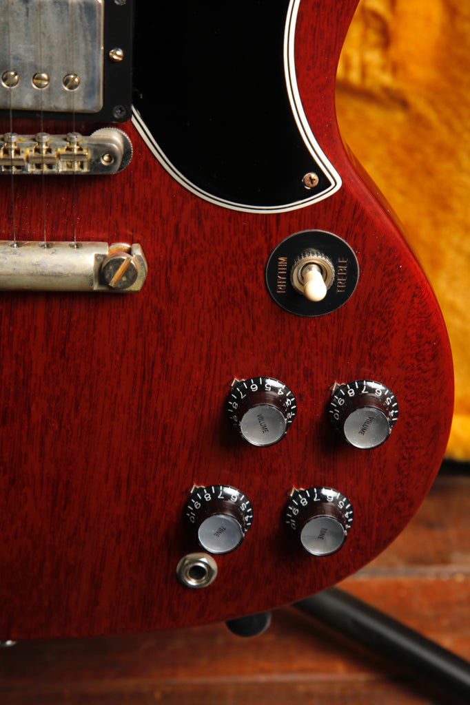Gibson Custom 1961 SG Standard Stop Bar VOS Cherry Red Electric Guitar 2022 Pre-Owned