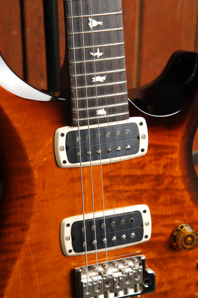 PRS S2 Custom 24-08 Black Amber Electric Guitar
