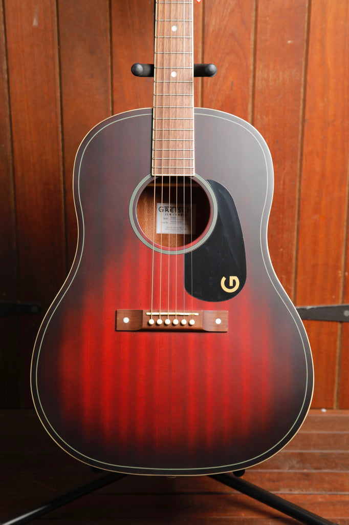 Gretsch Jim Dandy Dreadnought Deep Cherry Burst Acoustic Guitar