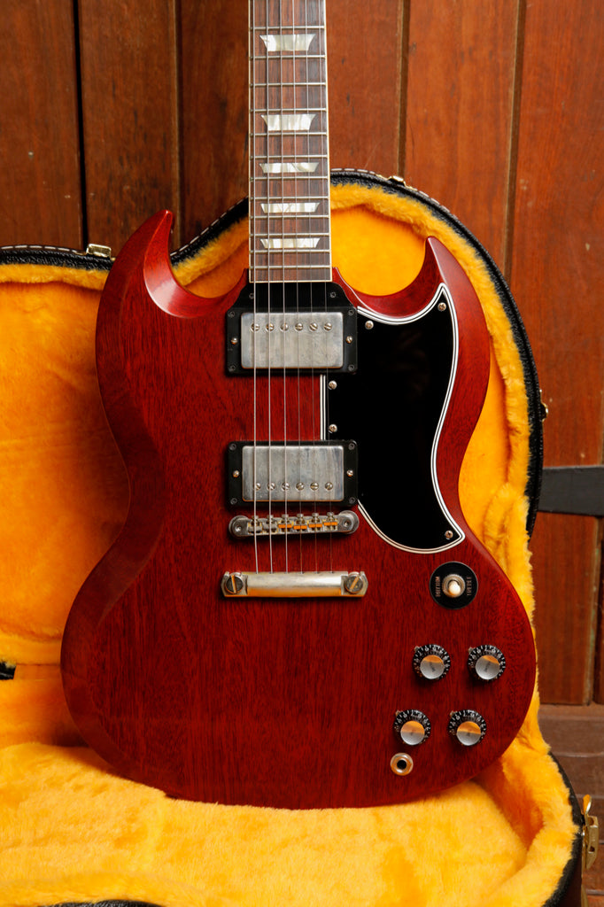 Gibson Custom 1961 SG Standard Stop Bar VOS Cherry Red Electric Guitar 2022 Pre-Owned