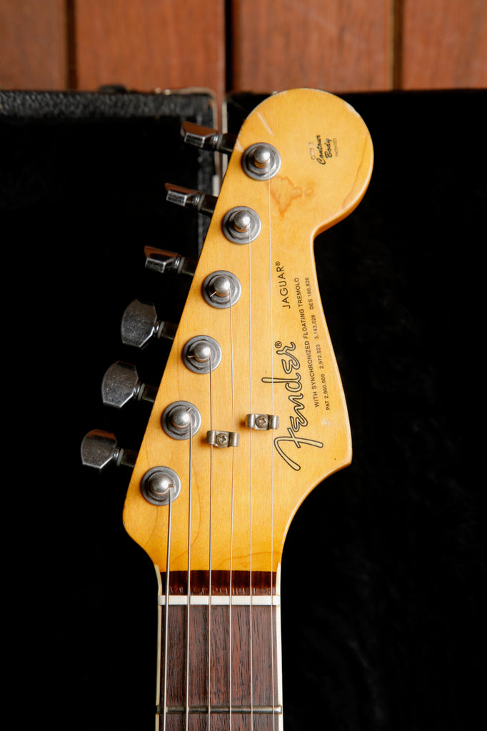 Fender Kurt Cobain Road Worn Jaguar Sunburst Electric Guitar 2012 Pre-Owned