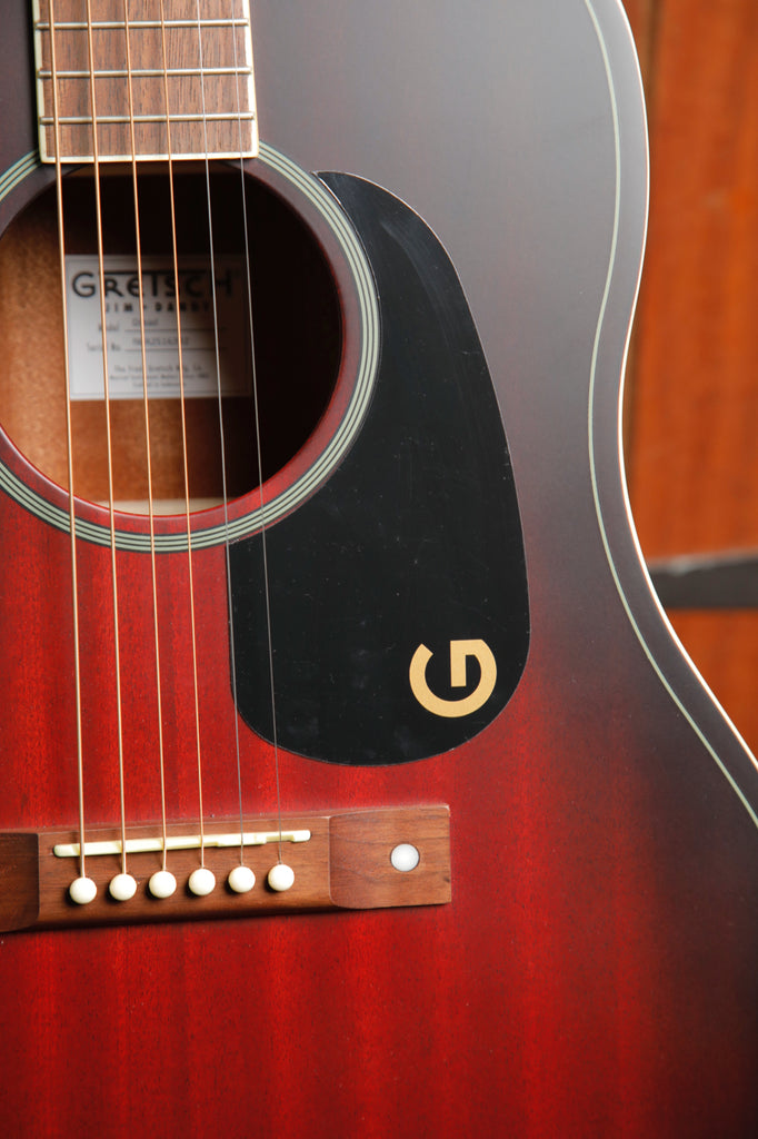 Gretsch Jim Dandy Dreadnought Deep Cherry Burst Acoustic Guitar