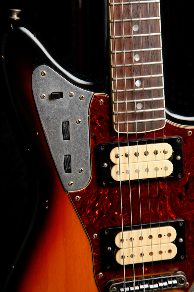 Fender Kurt Cobain Road Worn Jaguar Sunburst Electric Guitar 2012 Pre-Owned